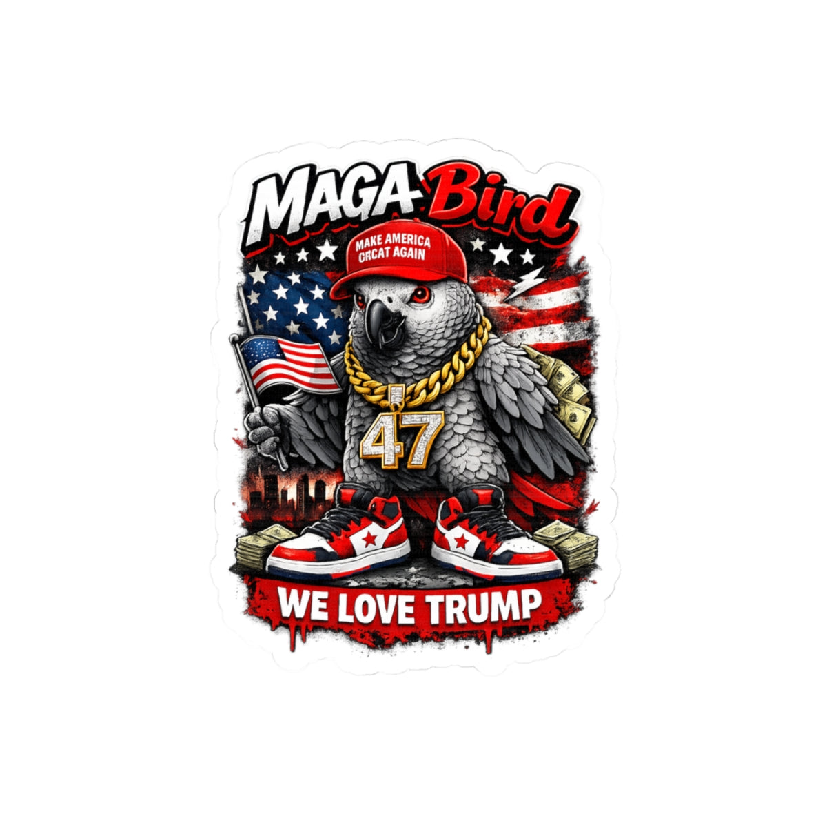 OG MAGA BIRD STICKERS
