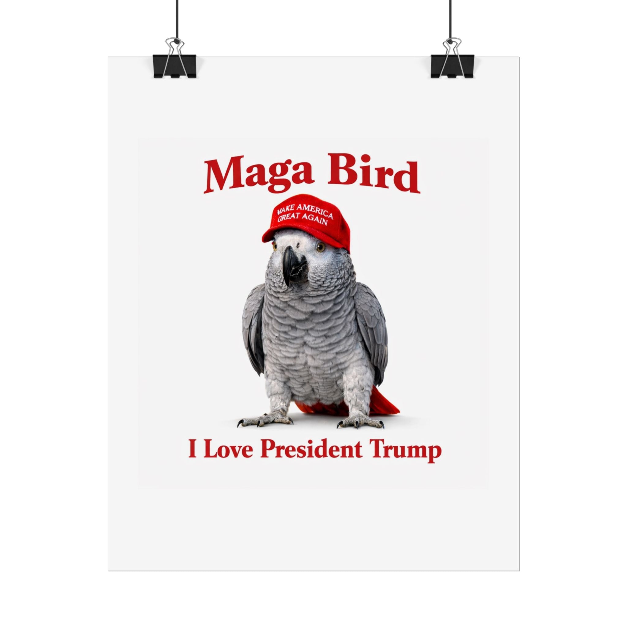 "I Love President Trump" Poster