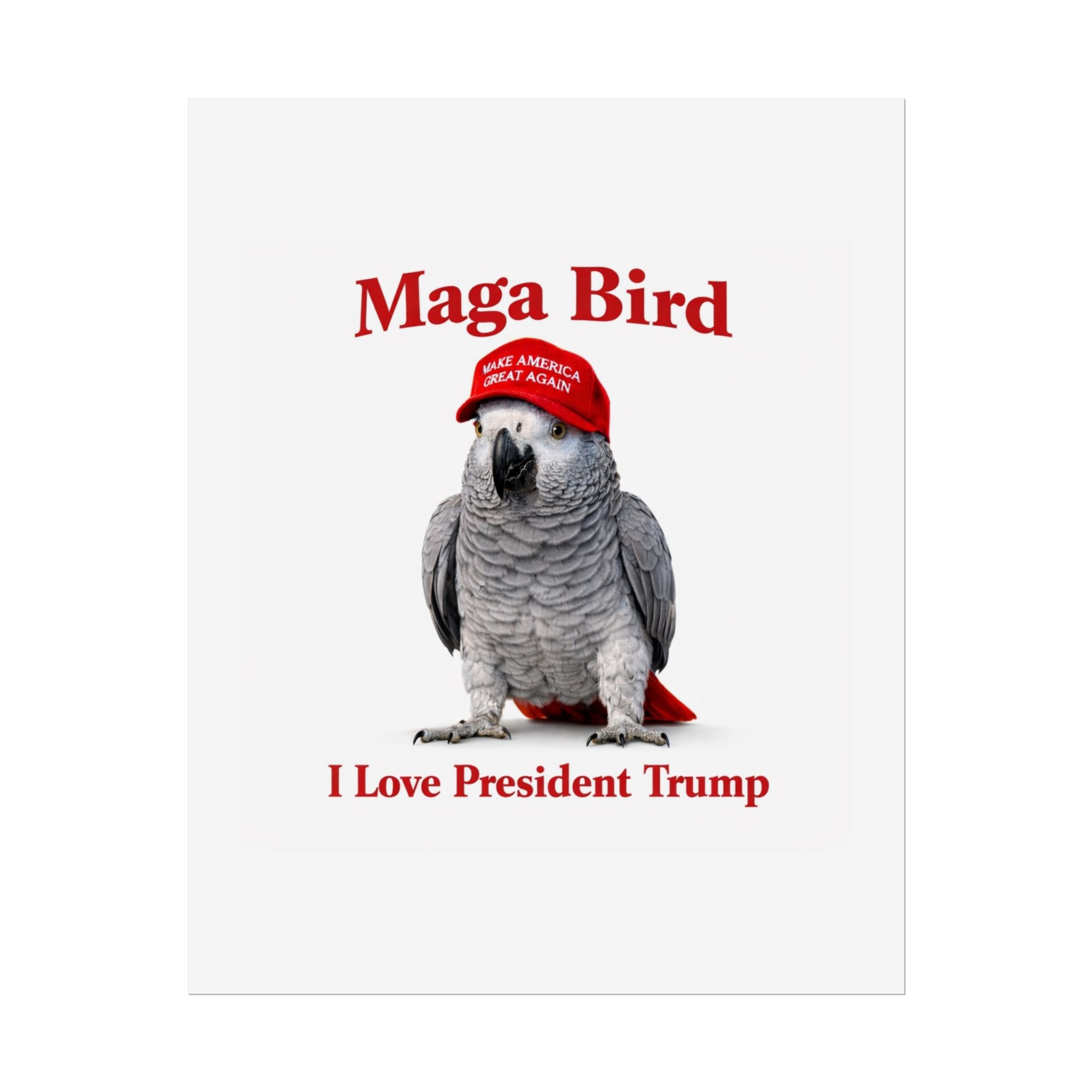 "I Love President Trump" Poster