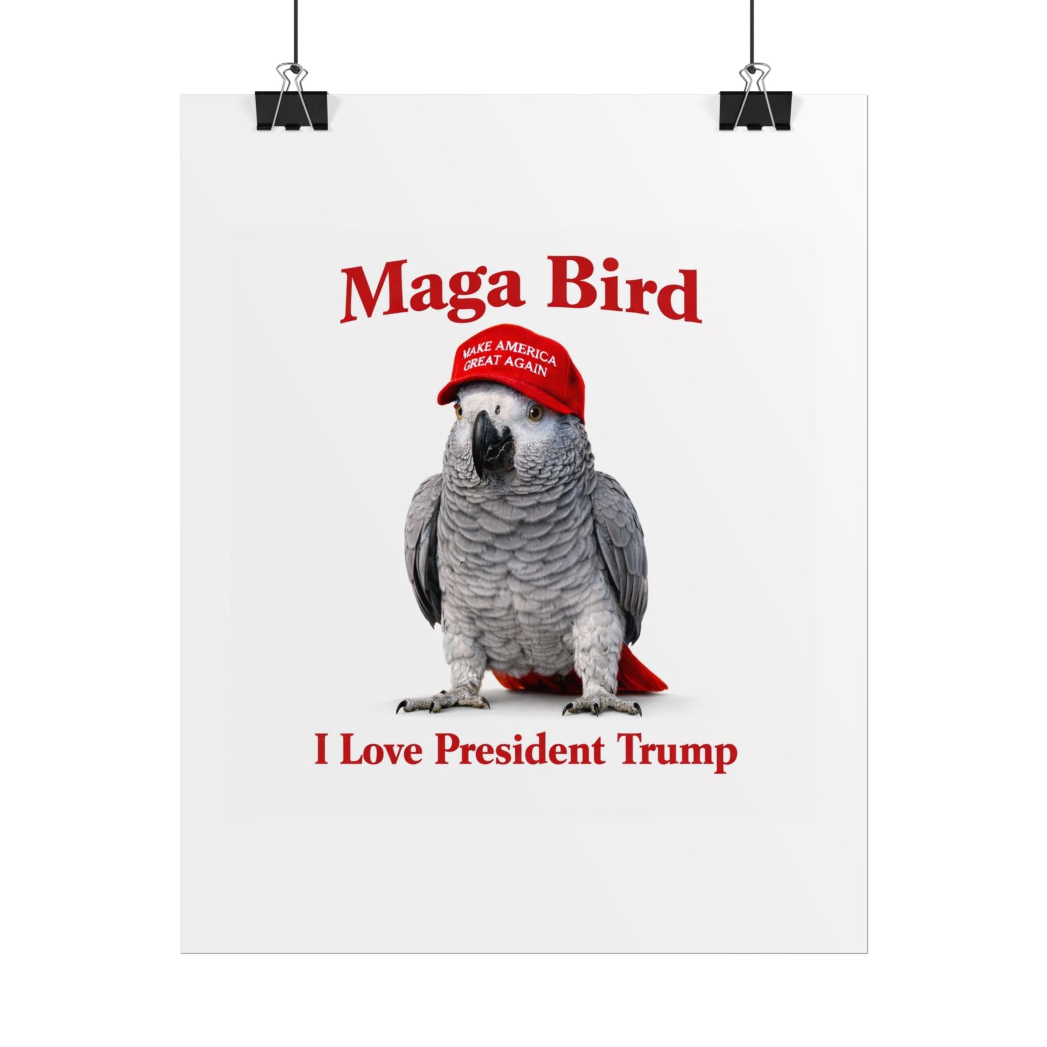 "I Love President Trump" Poster