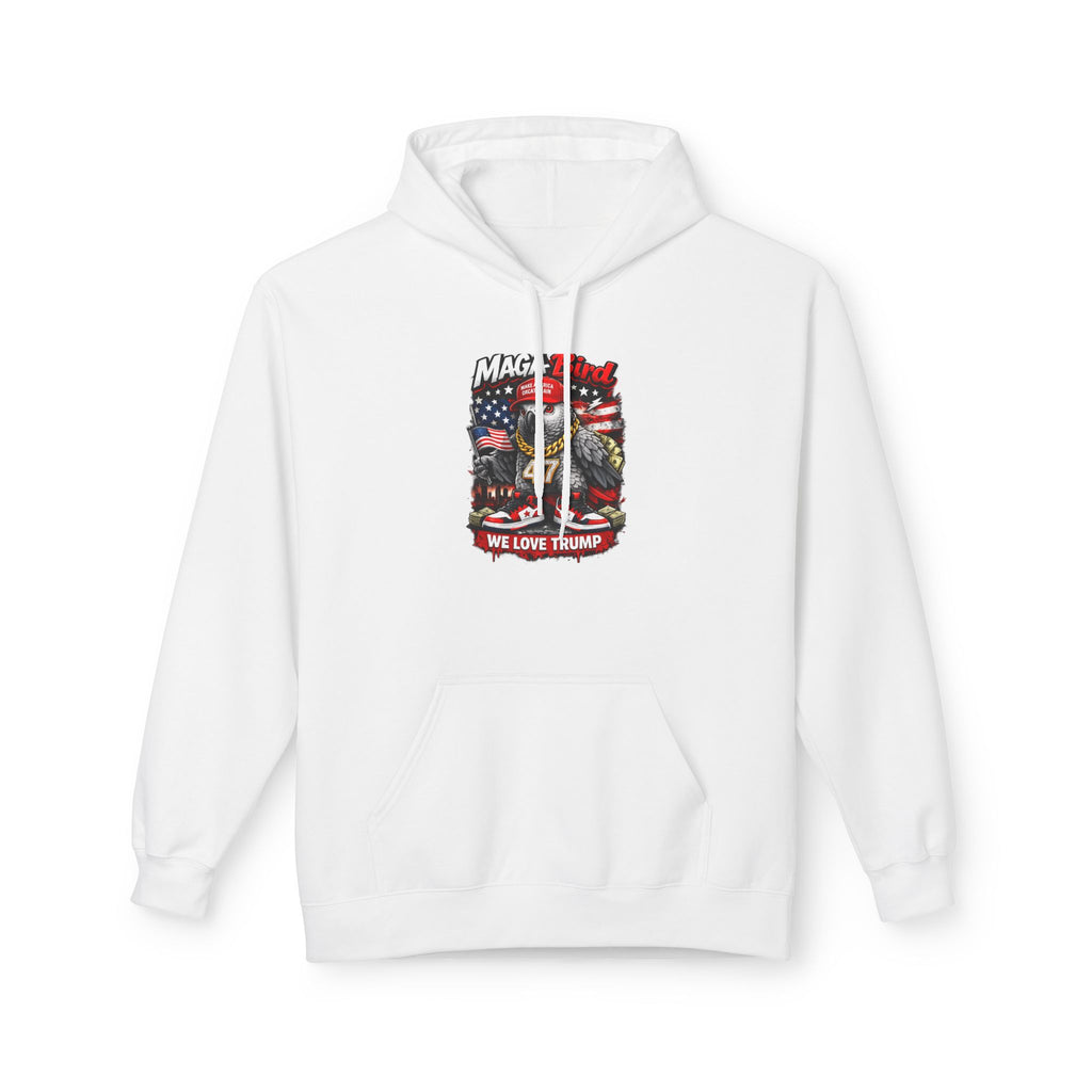 OG MAGA BIRD HOODIE (WHITE)