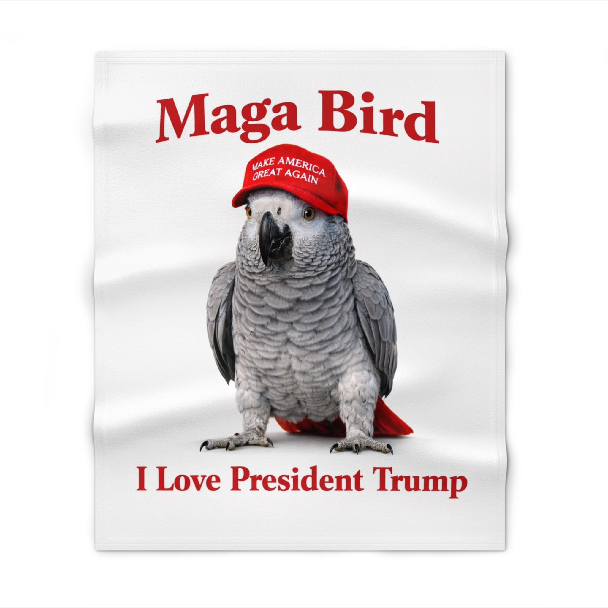 "I Love President Trump" Throw Blanket