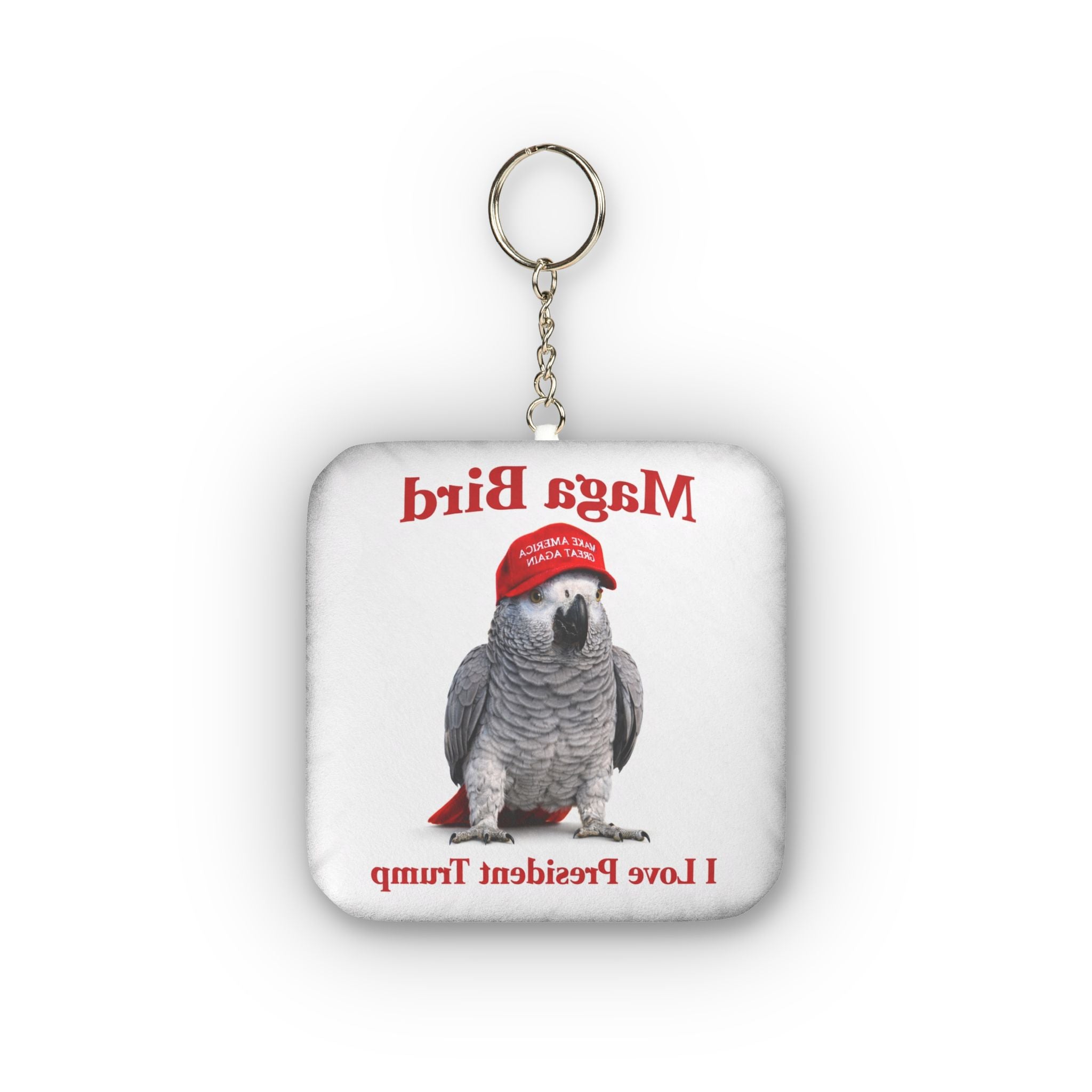 "I Love President Trump" Plush Keychain