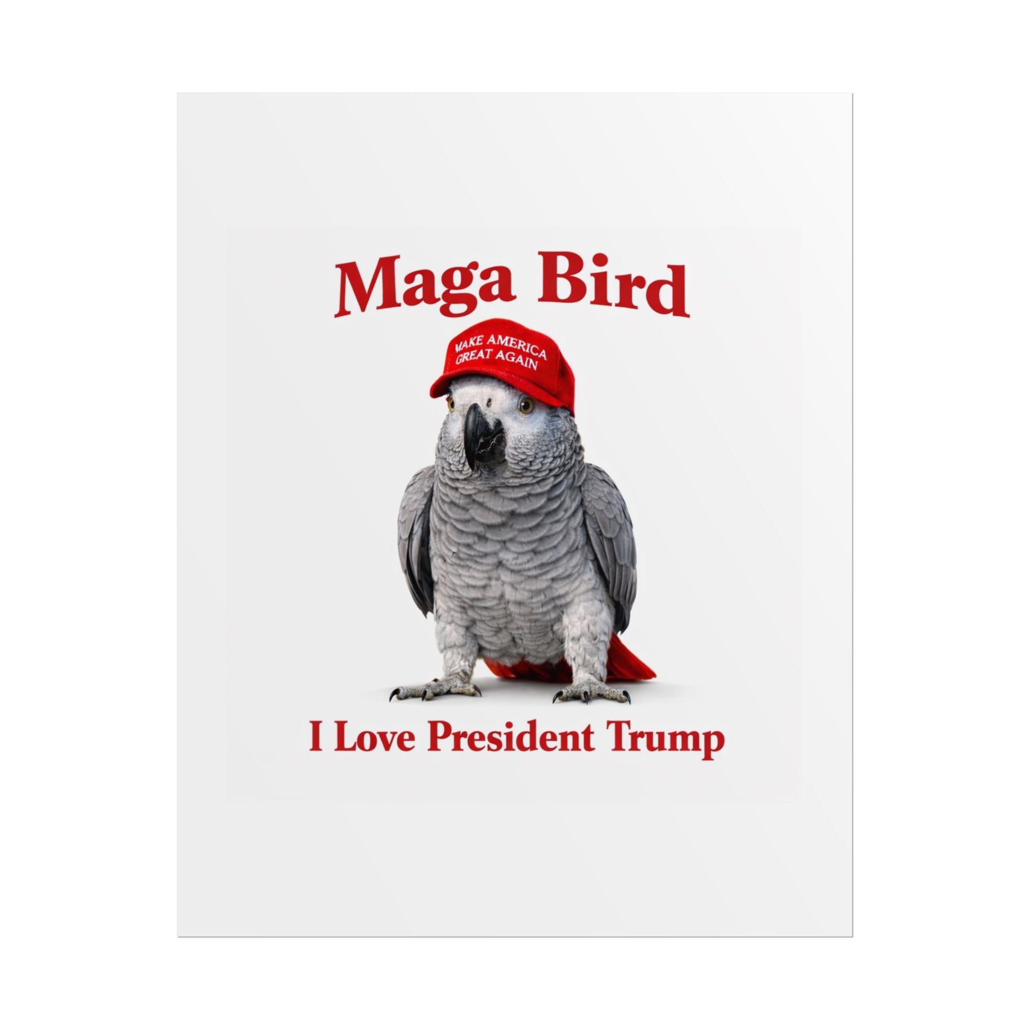 "I Love President Trump" Poster