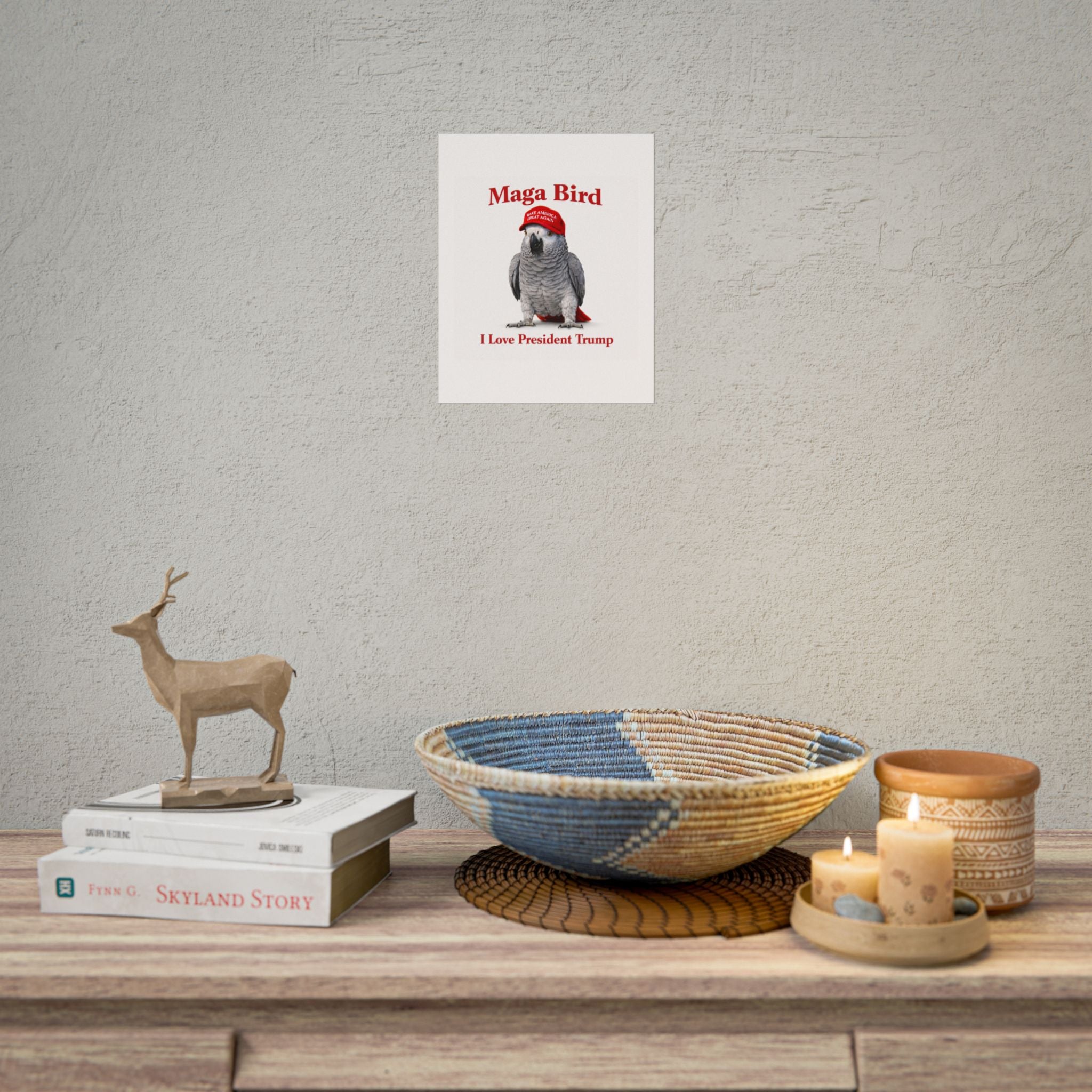 "I Love President Trump" Poster